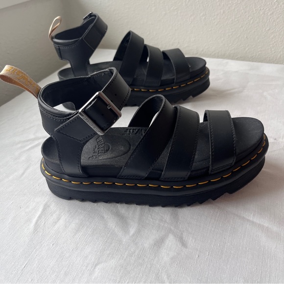 Dr. Martens Shoes - Dr Martens Platform Sandals Vegan Blaire Strappy Features Sawtooth Sole ▪️Size 7